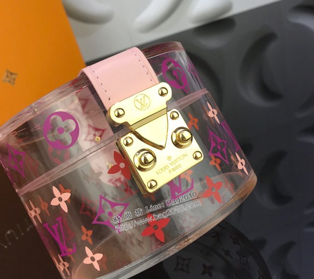 lv路易威登專櫃2022新款透明新版珠寶小盒 lv頂級原單有機玻璃裝飾盒 ydh4656